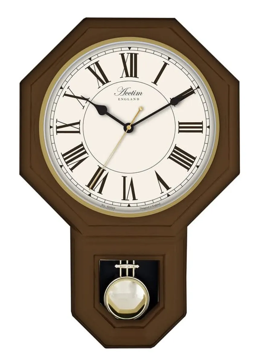 Clocks AcctiimWooden Pendelum Wall  Quartz  Clock' - Image 3