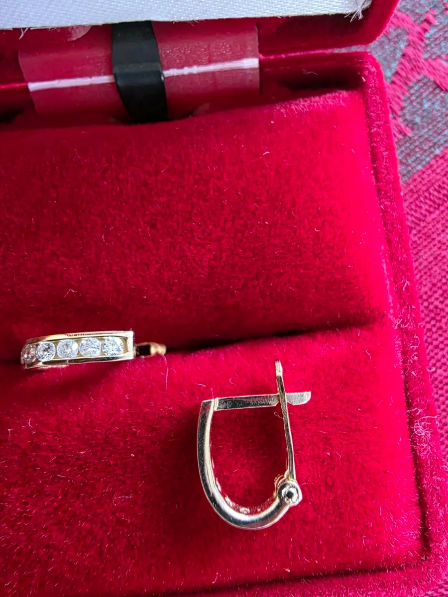 Children's gold earrings - Image 4