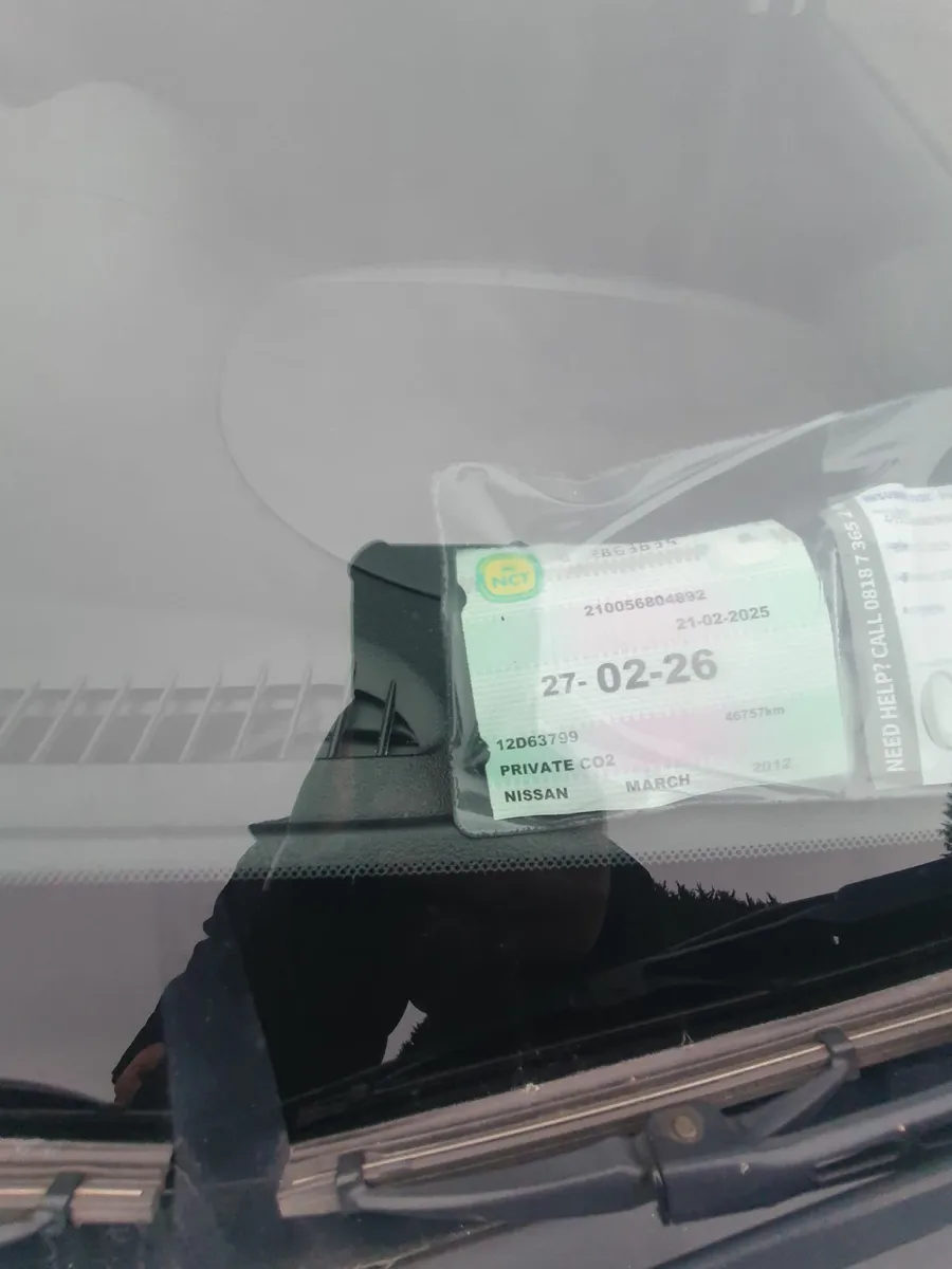 Nissan March automatic nct and tax  47000km - Image 4