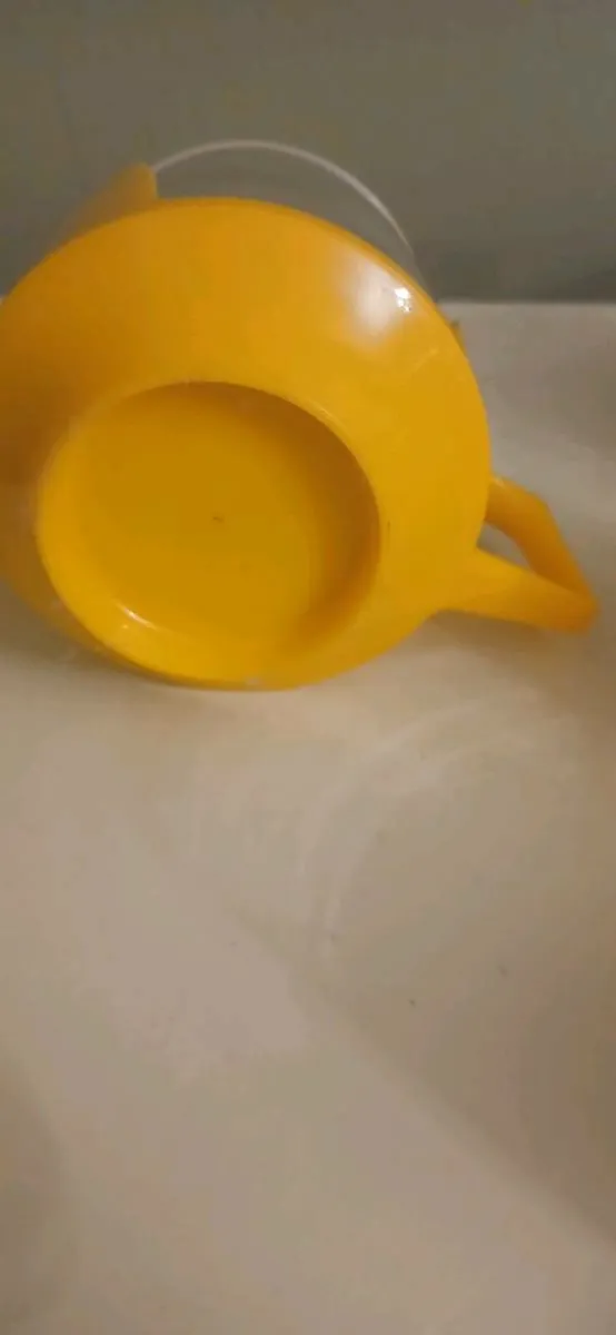 Mid Century JaJ Pyrex Stackable Drink Up Cups - Image 4