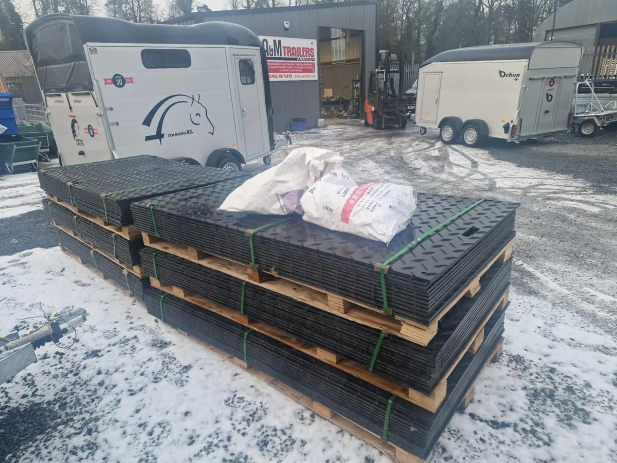 Ground protection mats Plant machinery mats - Image 1