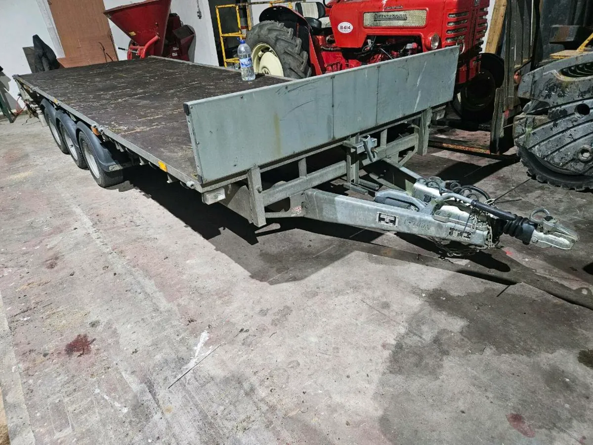 Ifor willams 3 axle trailer 16ft - Image 1