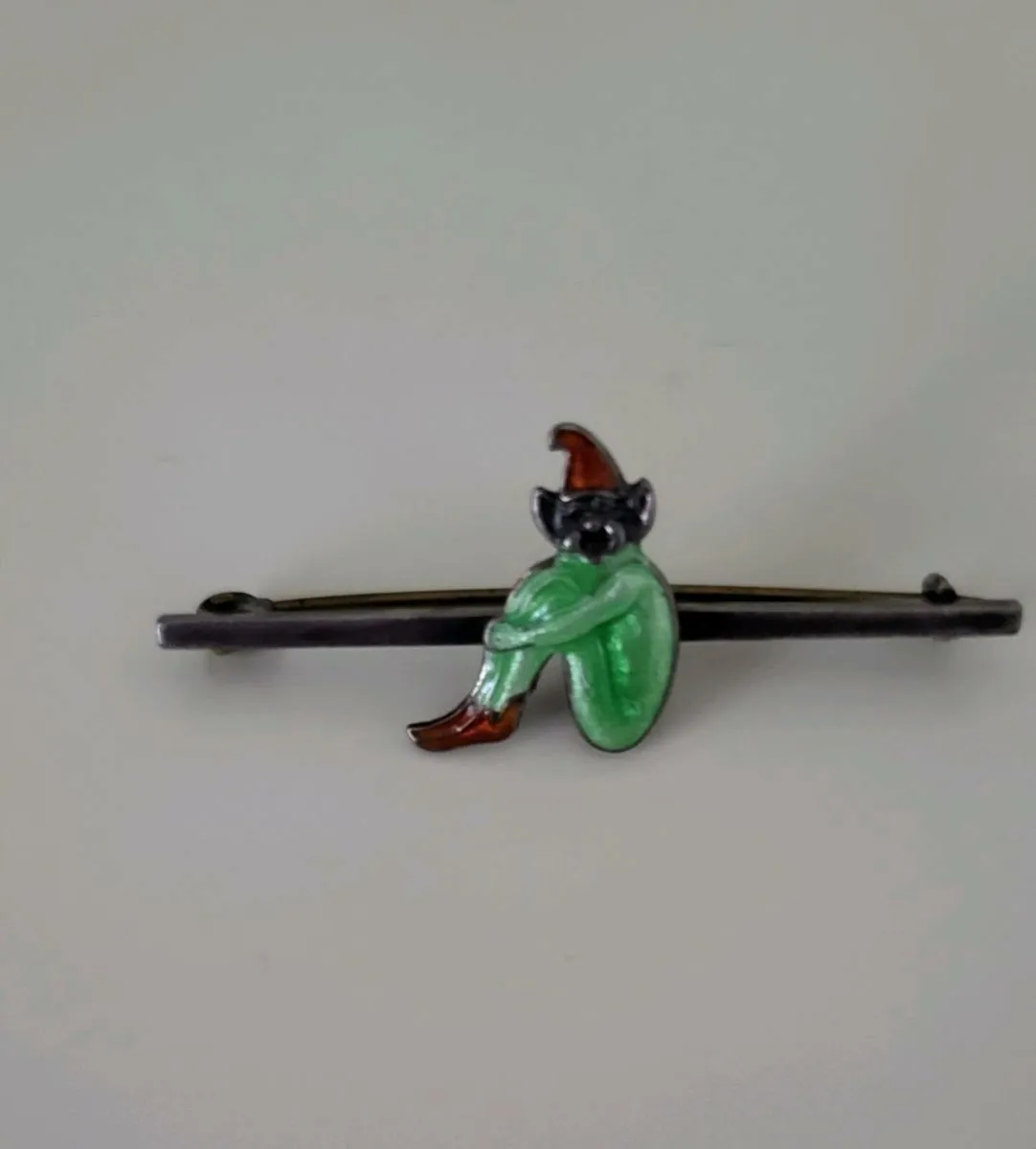 Silver pin, brooch by Bwrnard Instone - Image 1