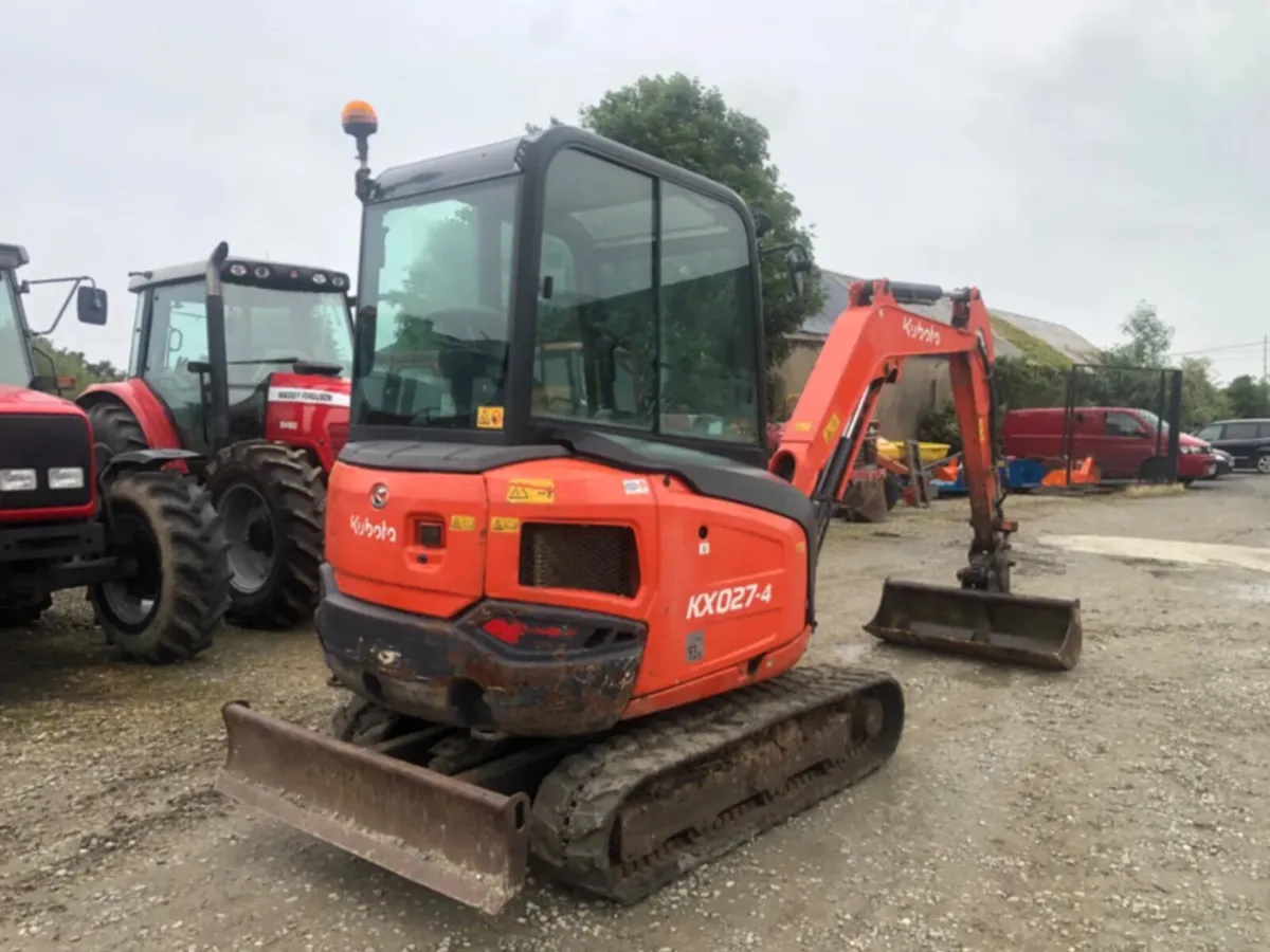 2018 Kubota KX027-4 - Image 2