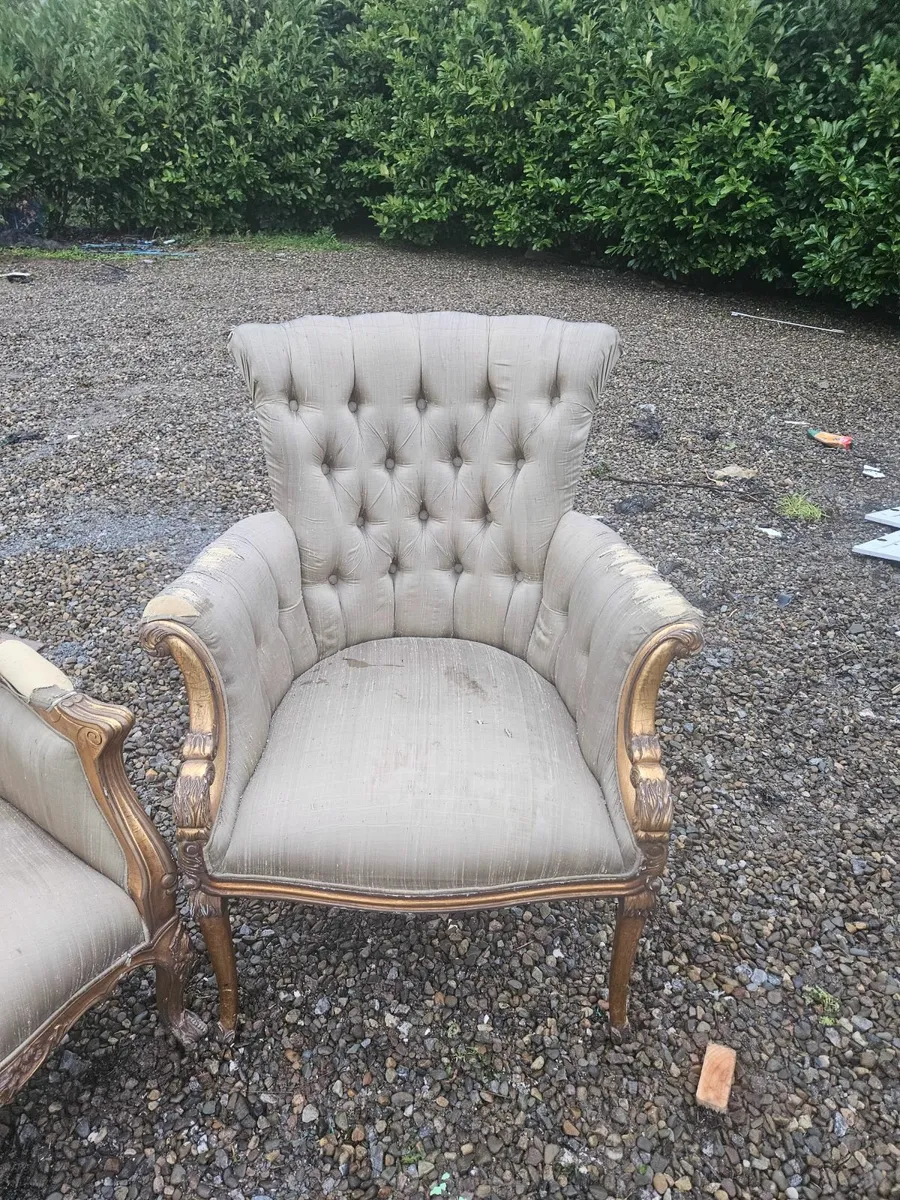 3 piece suite  chair set - Image 2