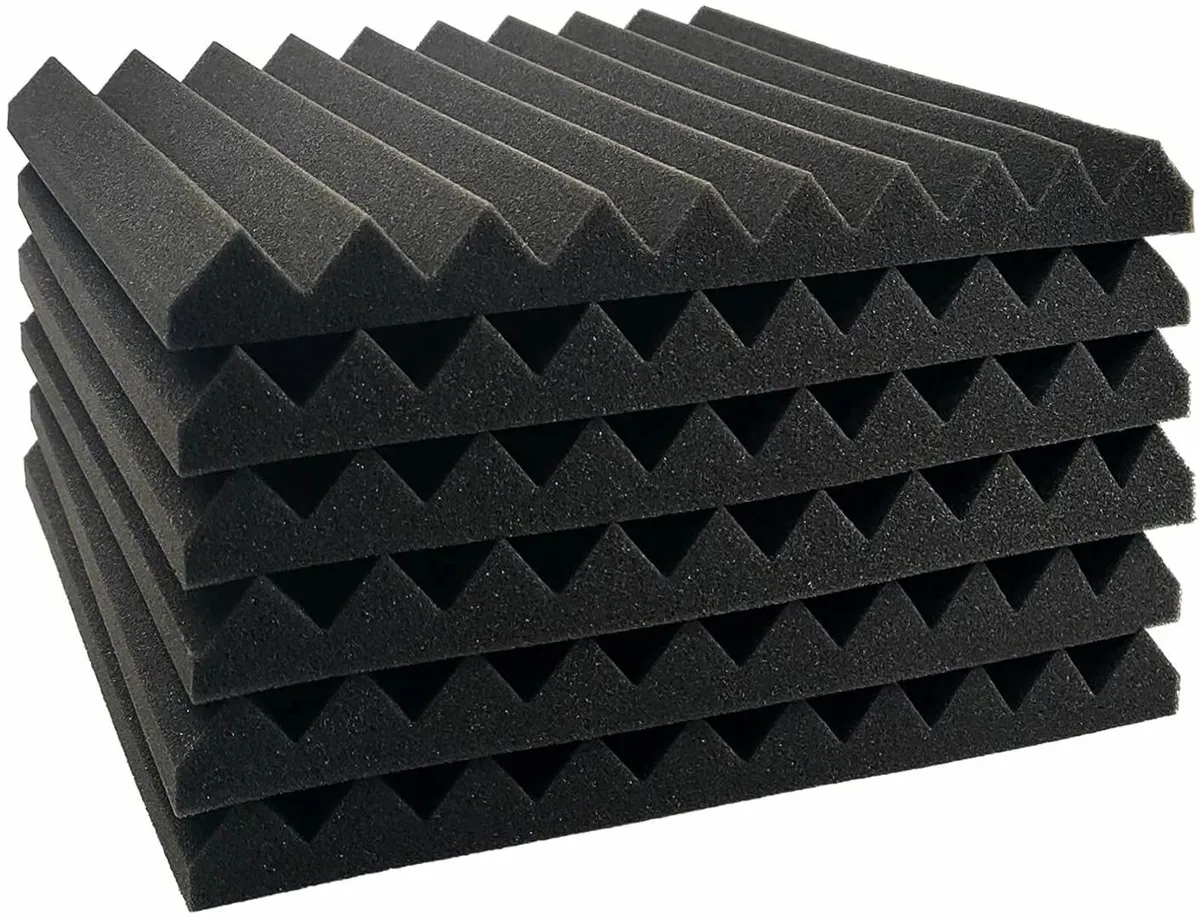 12 Pack Acoustic Foam Panels1"X12"X12" - Image 4