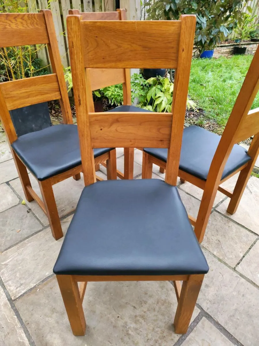 4 kitchen dining chairs - Image 3