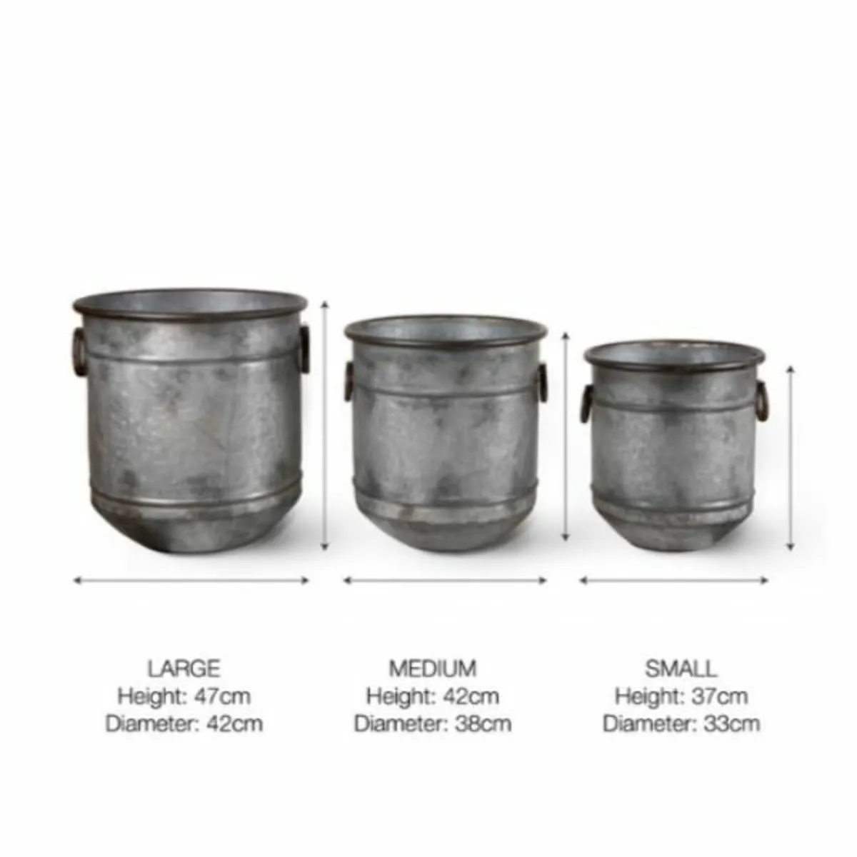 Malmesbury Planters set of 3 – GT30 - Image 2