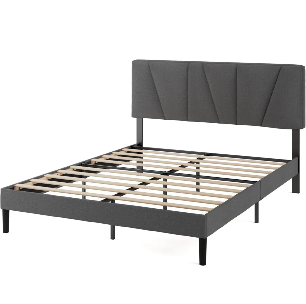 Double Bed Frame with Headboard - Image 2