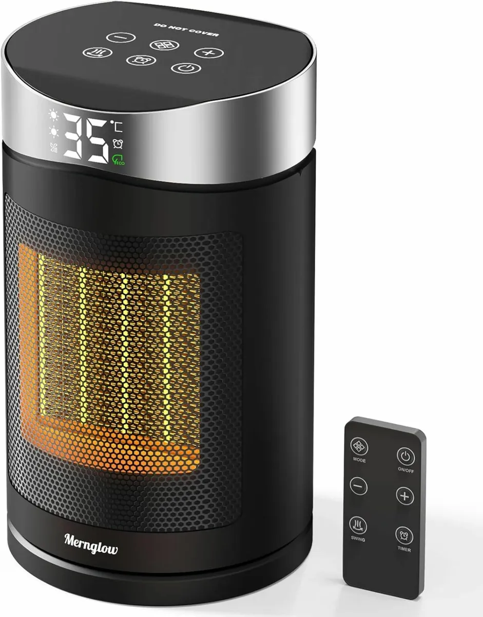 Electric Heater 1500W Portable PTC Ceramic Fan