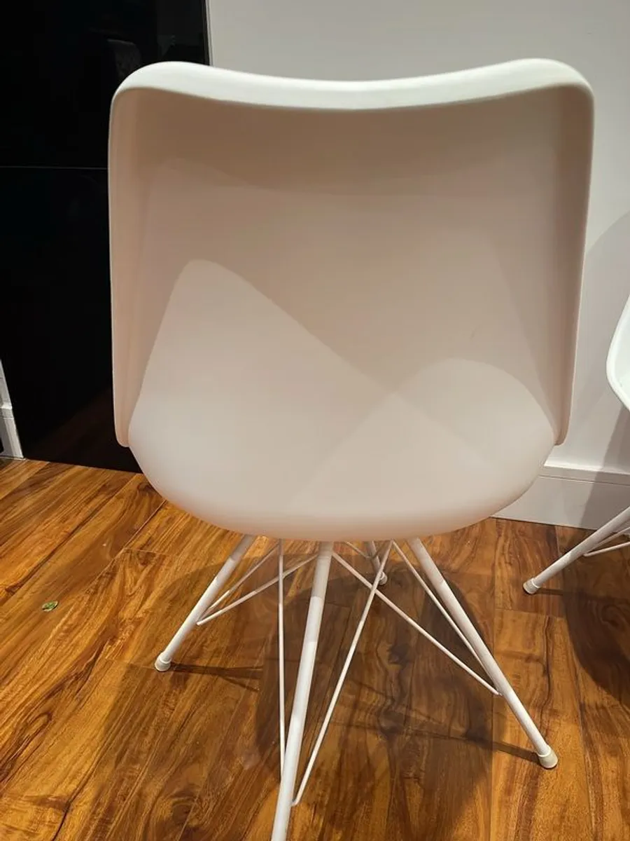 white kitchen chairs - Image 3