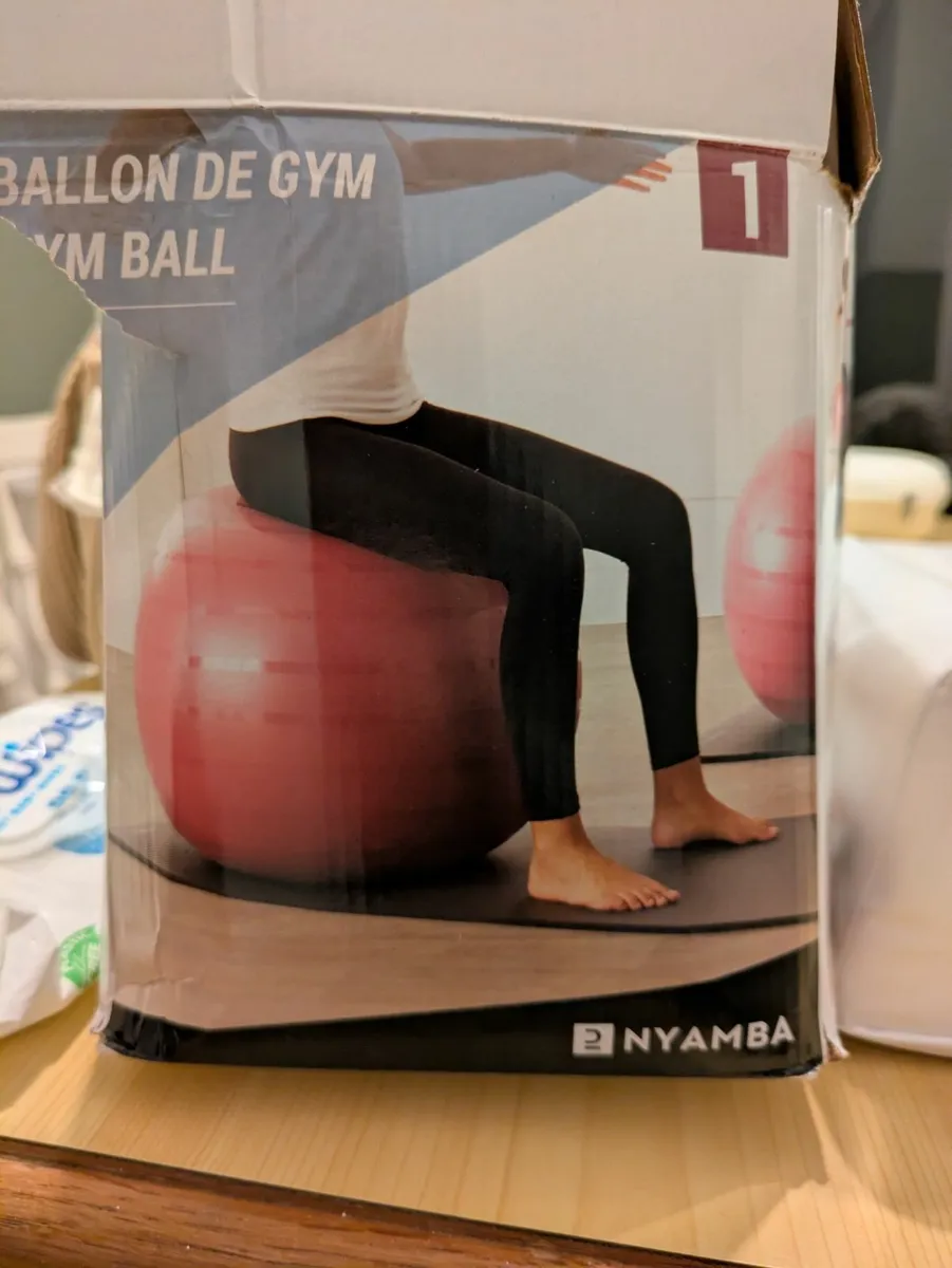 Exercise ball - free to collect in Dublin 7
