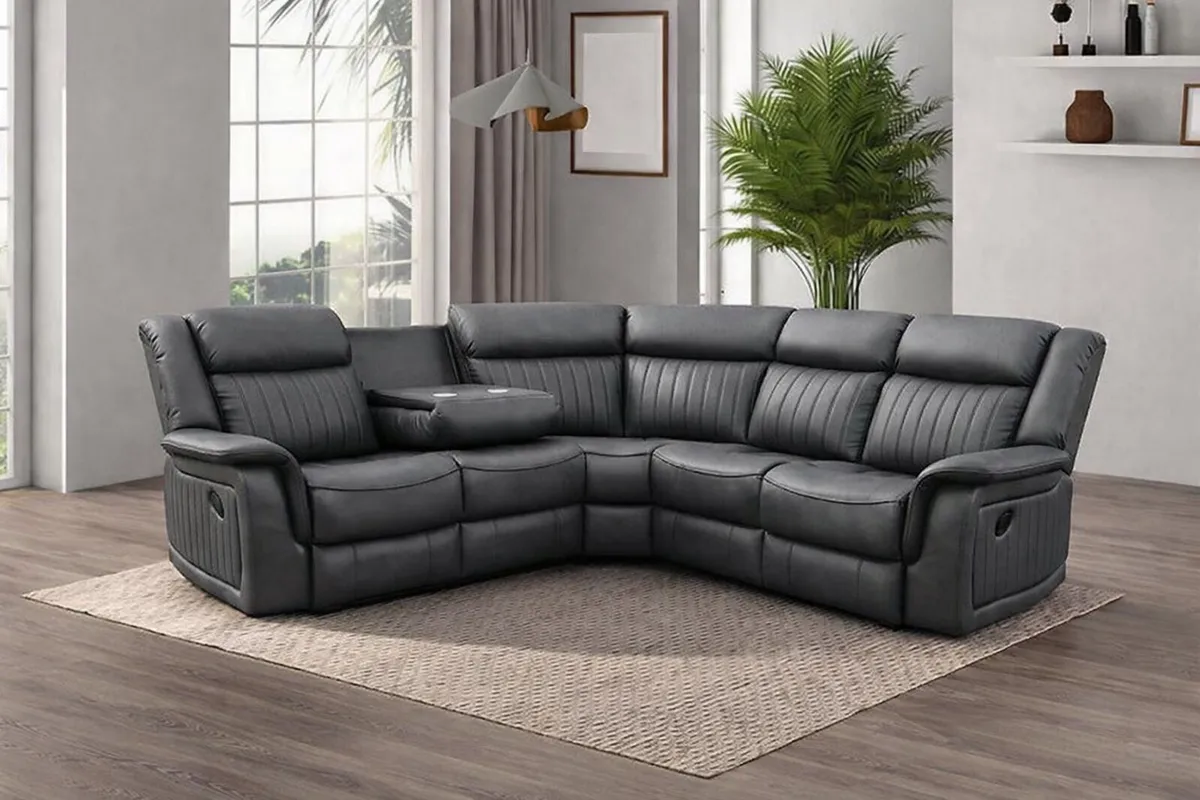 Main pic 3 plus 2 seater ricliners - Image 2