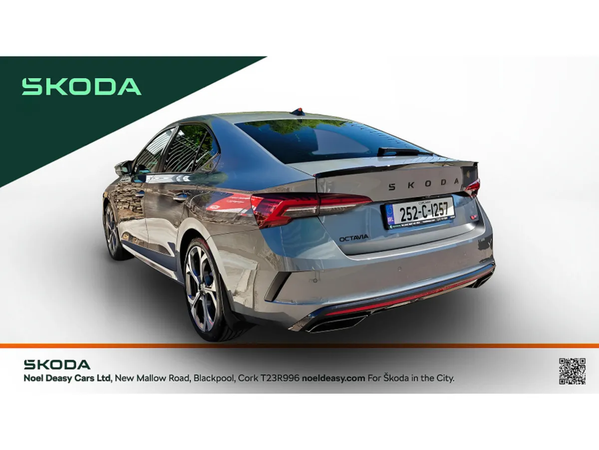 Skoda Octavia RS 2.0TSI 265HP DSG- DEMO MODEL-AS N - Image 4