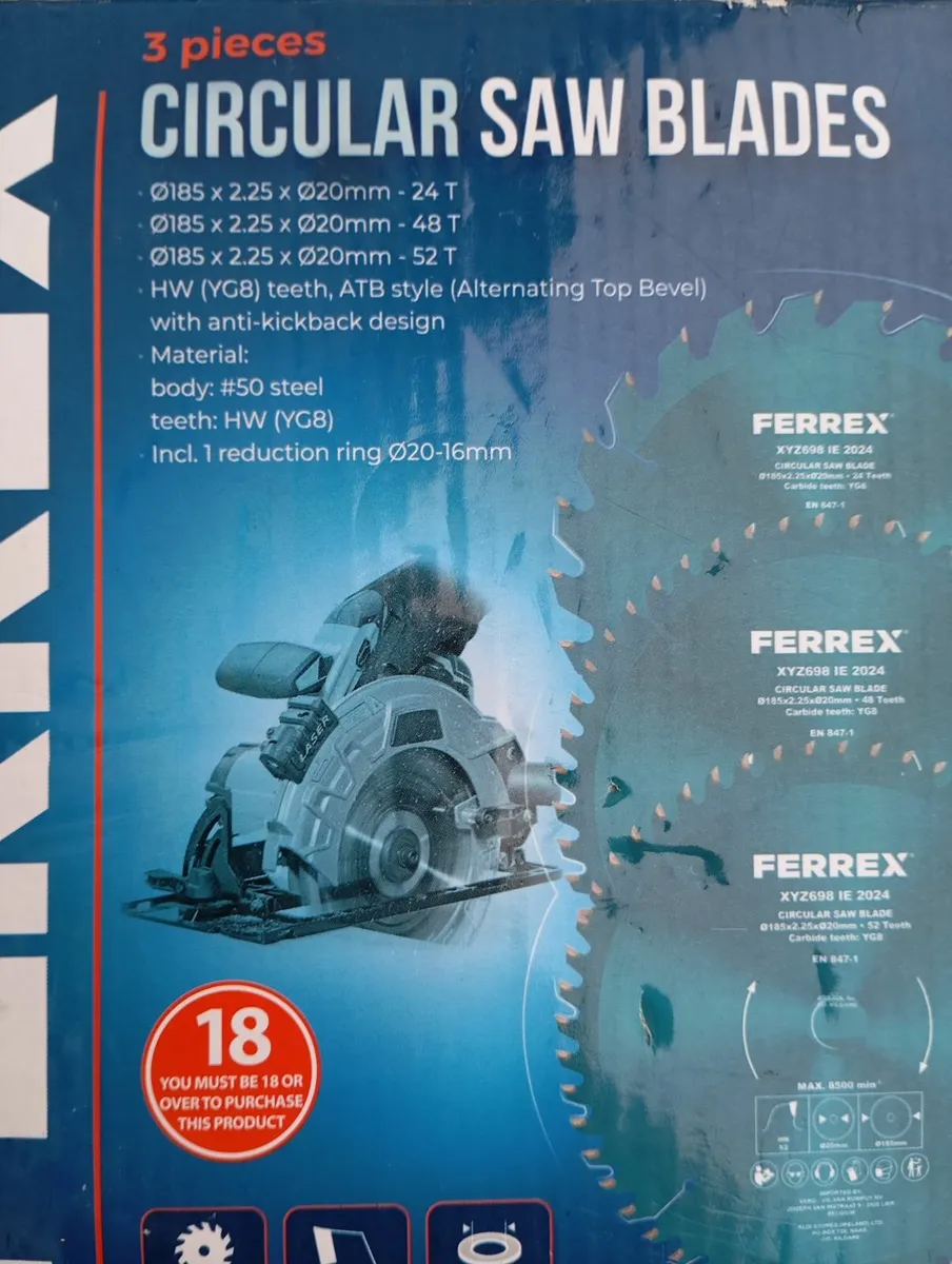 185mm Saw Blades - Image 2