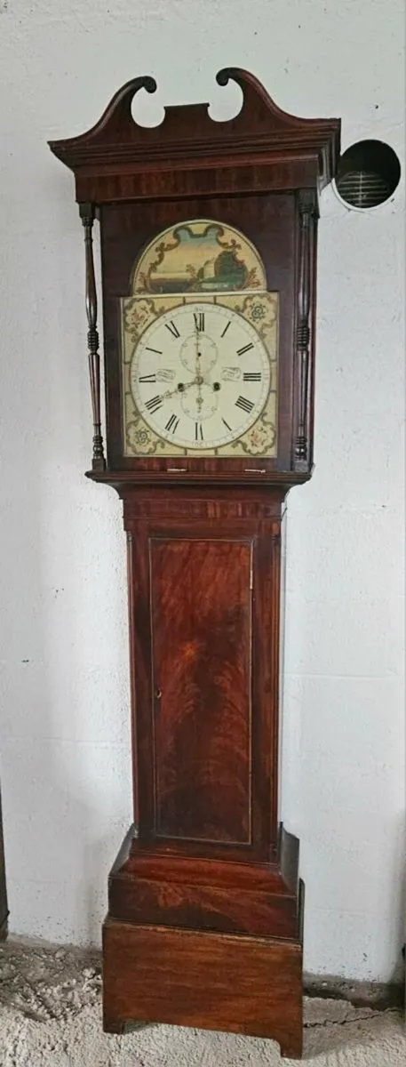 ANTIQUE GRANDFATHER CLOCK - Image 1
