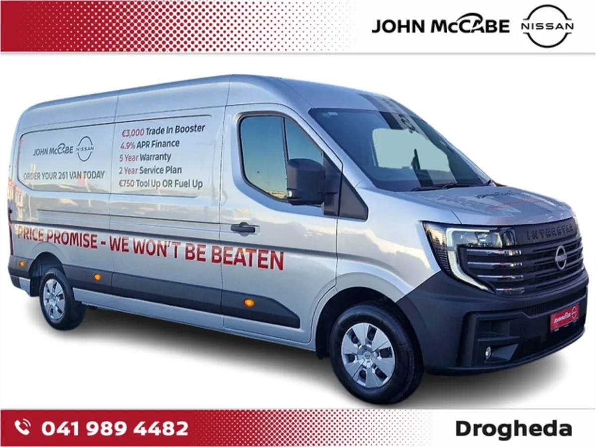 Nissan Interstar SV PREMIUM L3 H2 130HP FWD *€4K Y - Image 1
