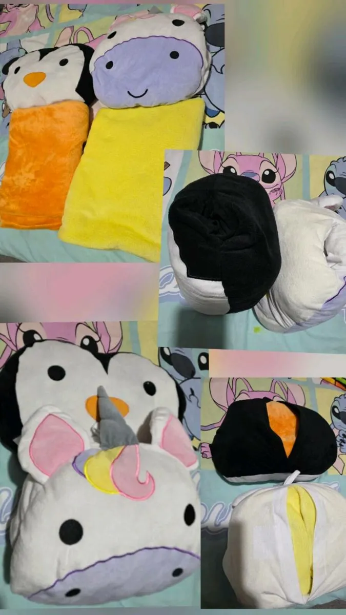 Travel pillows with a blanket inside - Image 1