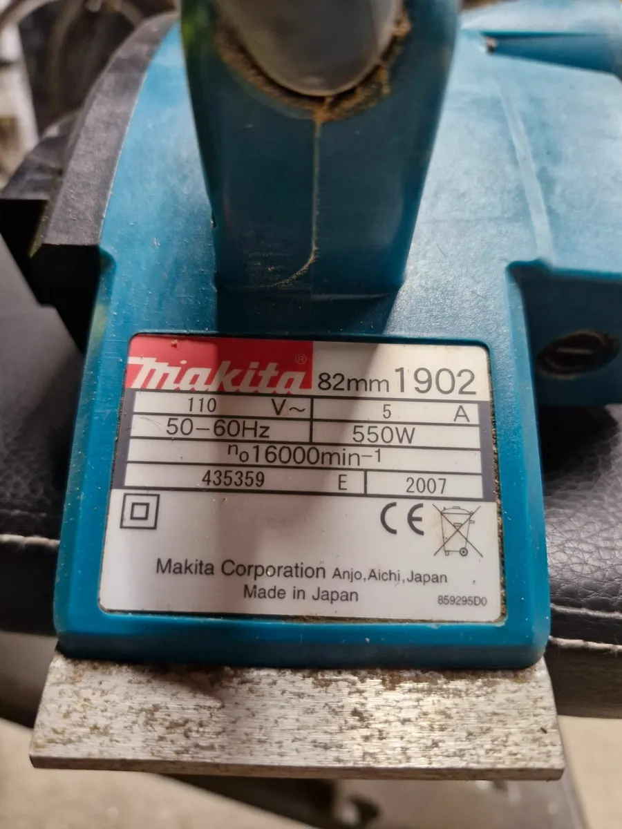 Makita 110v planer - Image 2