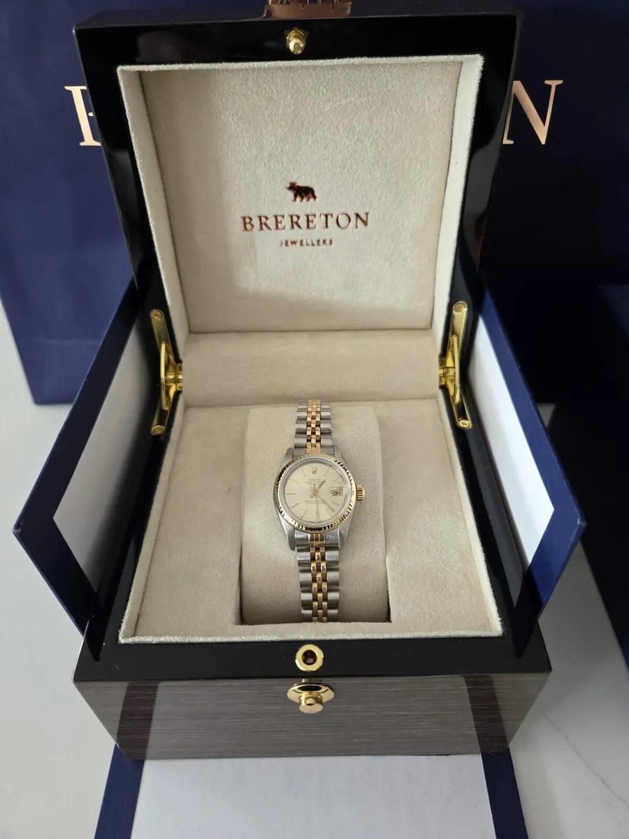 One Ladies Steel 18ct Gold Rolex Oyster Perpetual - Image 2