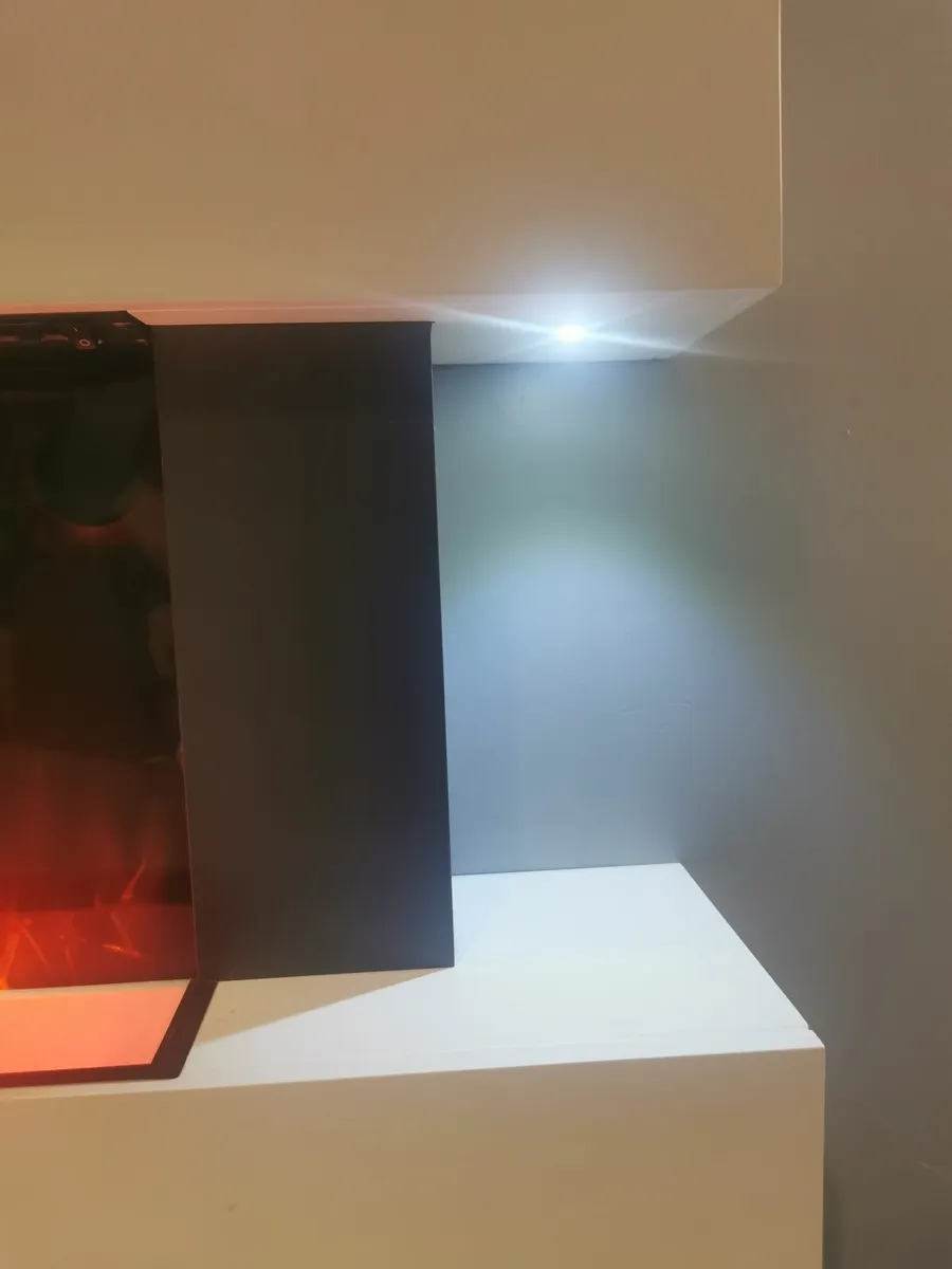 Adur 132Cm Electric Mounted/Freestanding Fireplace - Image 2