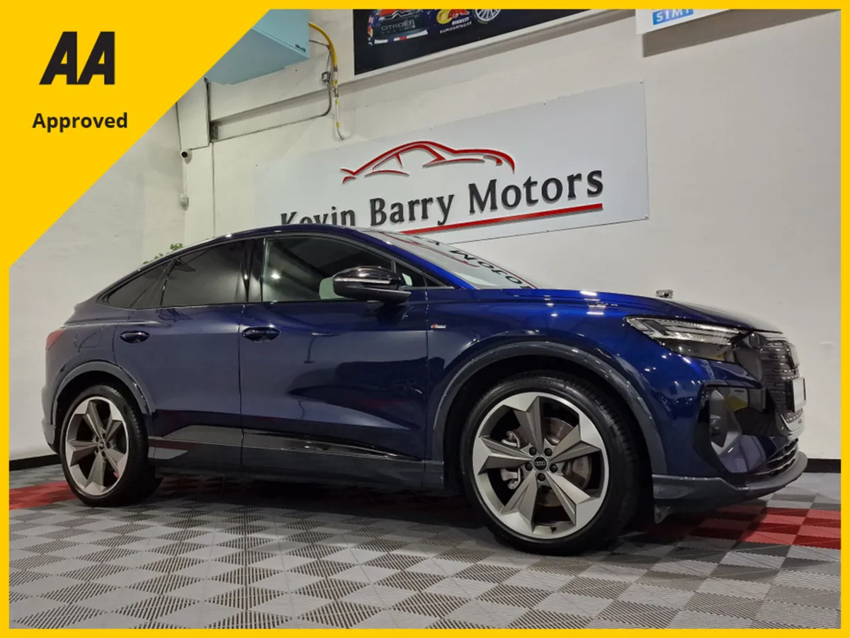 Audi Q4 e-tron 45 SPORTBACK BLACK EDITION 282BHP ( - Image 1