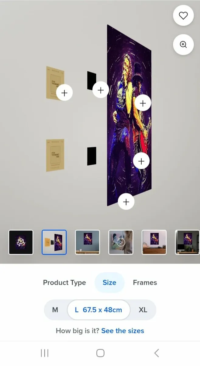 Slash and Myles Kennedy Displate - Image 3