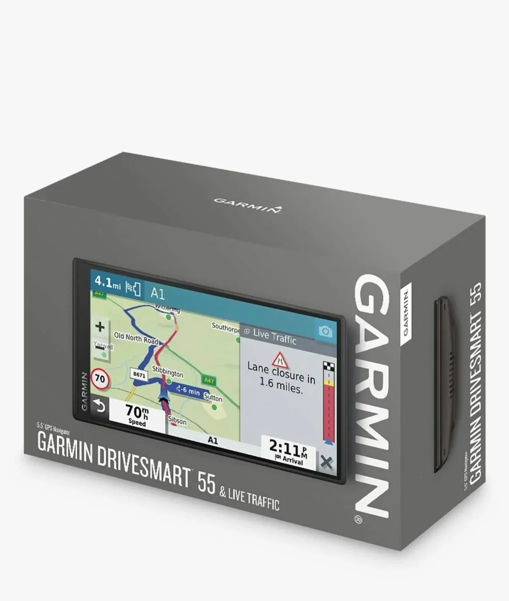 Garmin DriveSmart 55 MT-S 5.5 Inch Sat Navigator. - Image 4