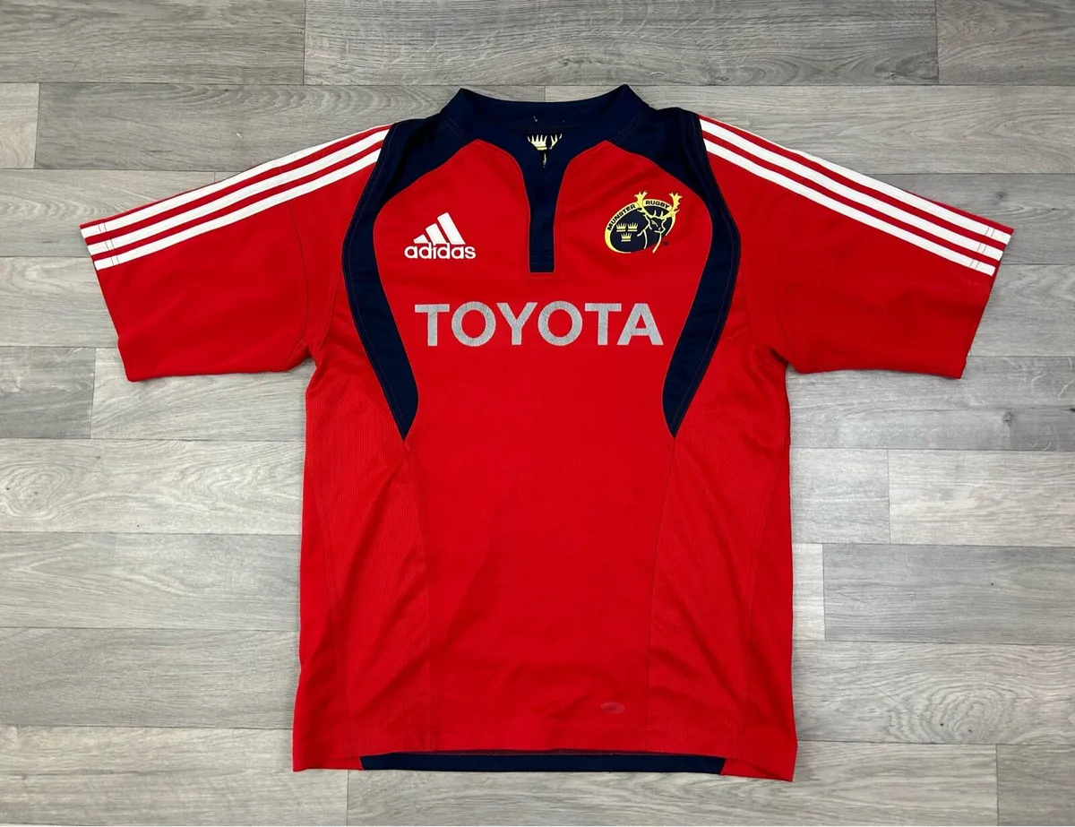 Vintage 2008 Adidas Munster Rugby Jersey Shirt M - Image 1