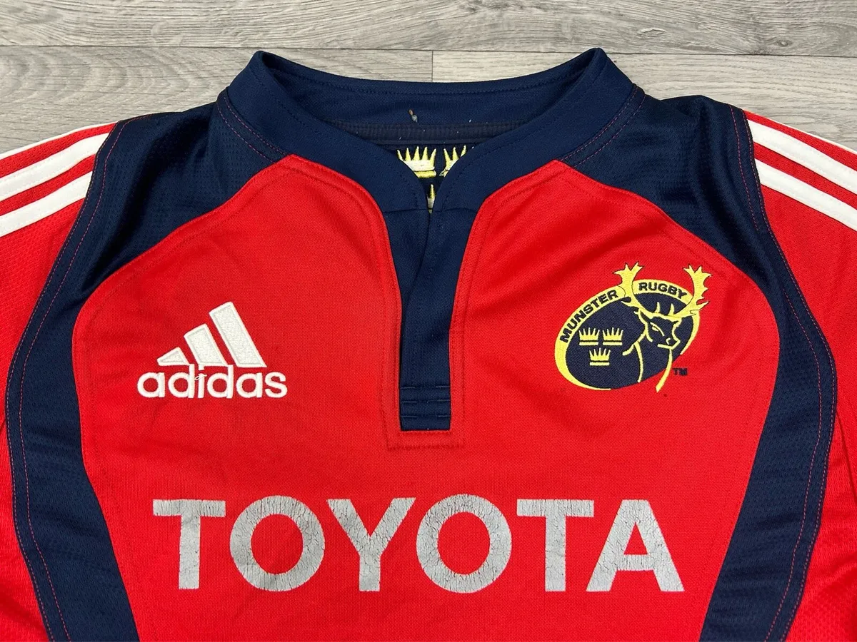 Vintage 2008 Adidas Munster Rugby Jersey Shirt M - Image 3