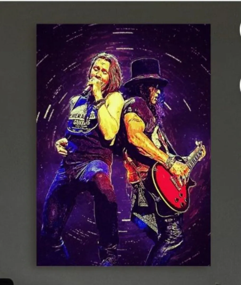 Slash and Myles Kennedy Displate - Image 1