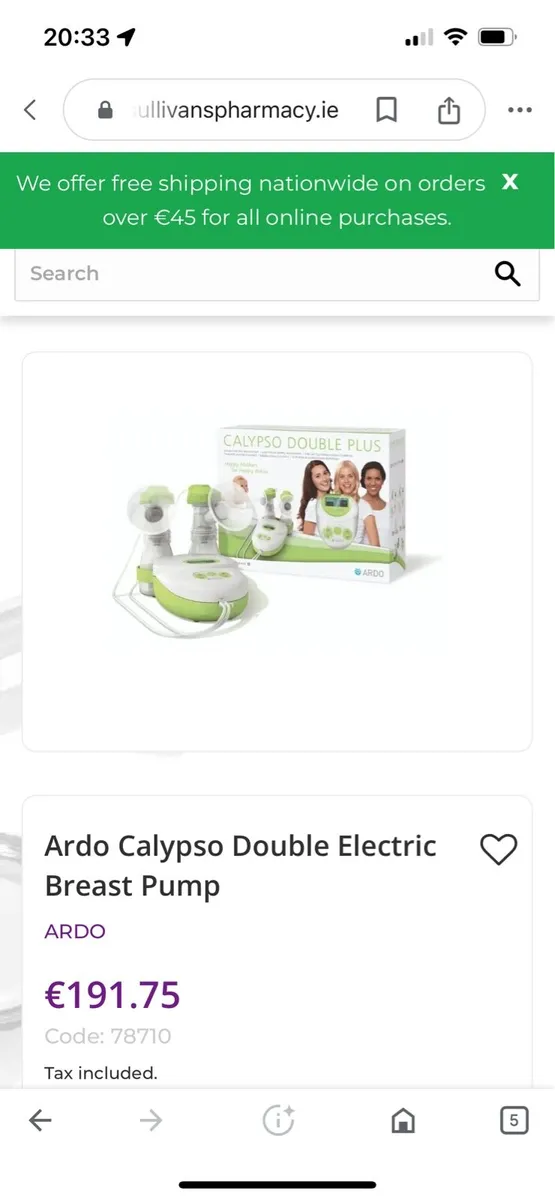Ardo calypso double plus breast pump - Image 3