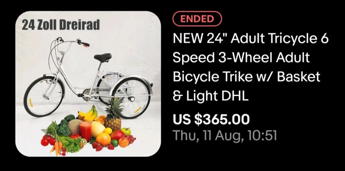 Tricycle  Adult