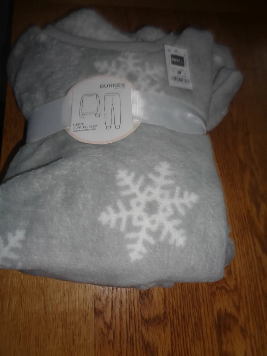 Ladies Fluffy Fleece Pyjamas for Sale - Image 1