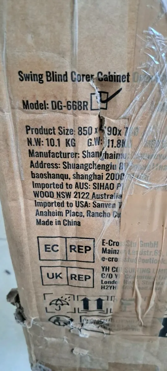 Swing blind corner cabinet carousel - Image 3