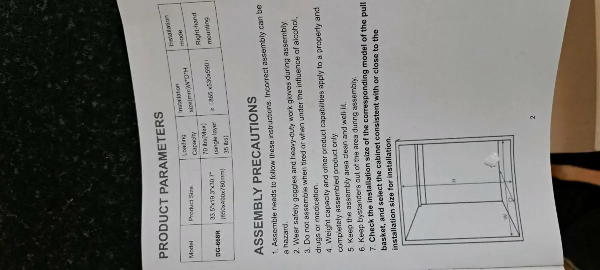 Swing blind corner cabinet carousel - Image 4