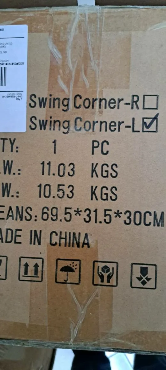 Left opening swing blind cabinet carousel - Image 2