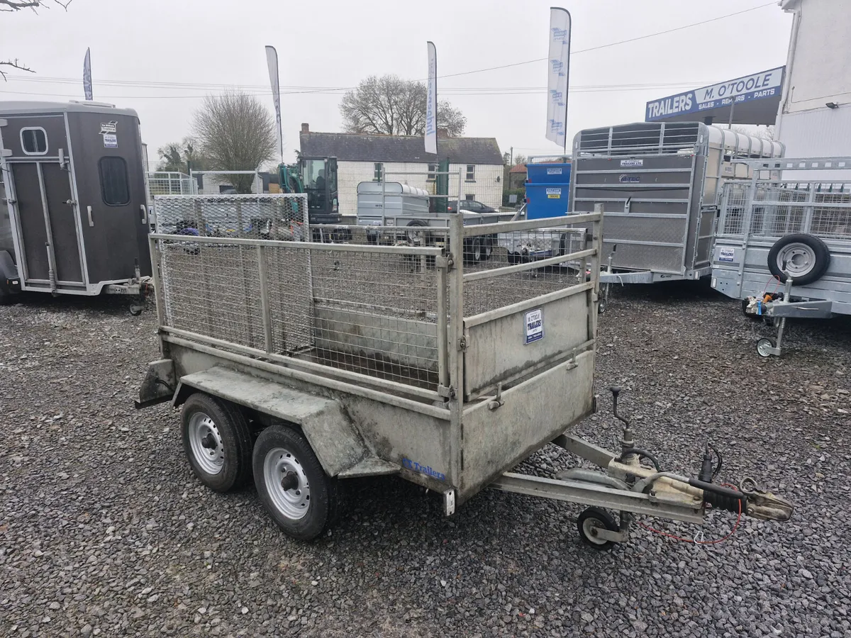 8' x 4'  GENERAL PURPOSE  CAR TRAILER - Image 1