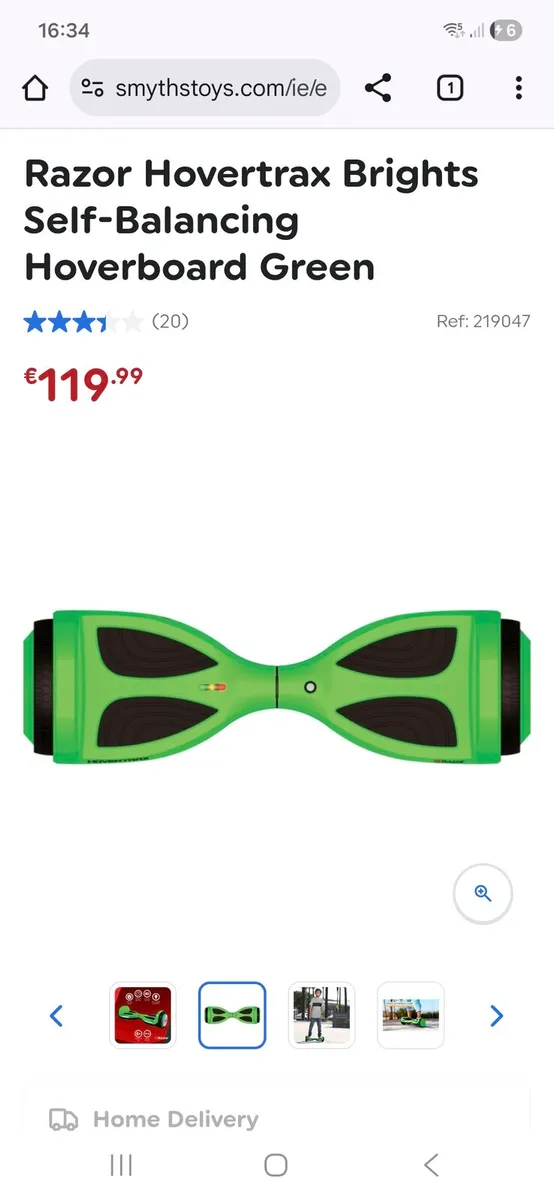 Brand New Hoverboard and Cart - Image 2