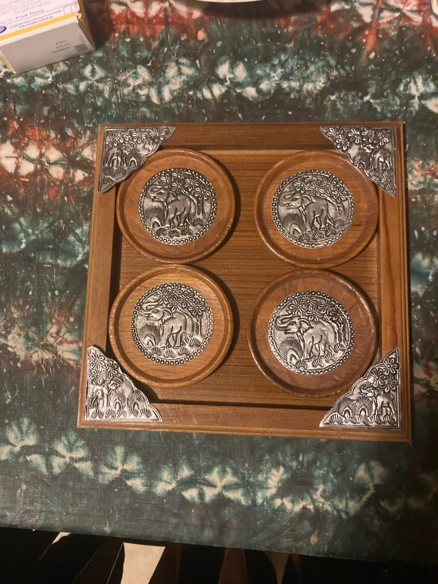 Elephant themed tea server items free postage - Image 1