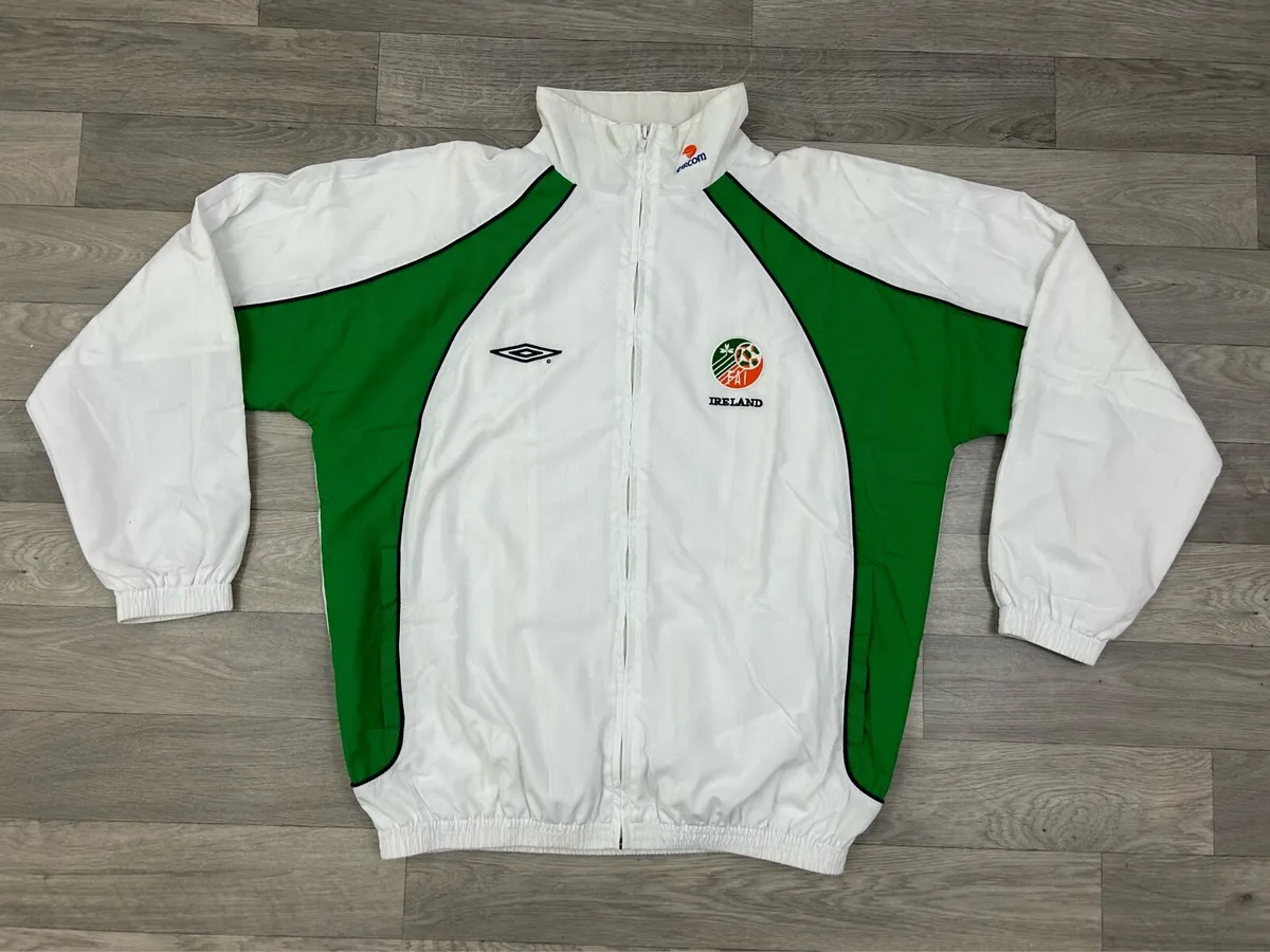 Vintage 90s Umbro Ireland Jacket Mens Medium - Image 1