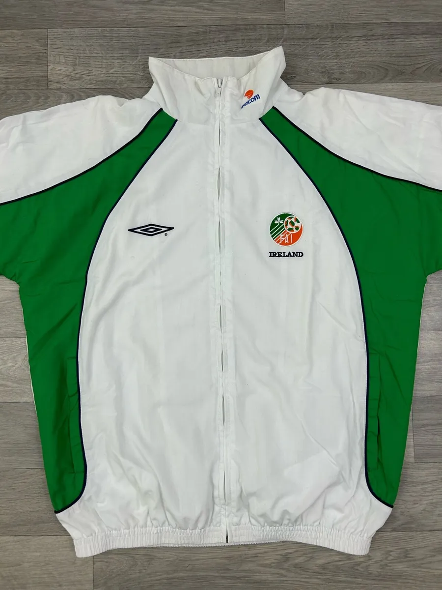 Vintage 90s Umbro Ireland Jacket Mens Medium - Image 2