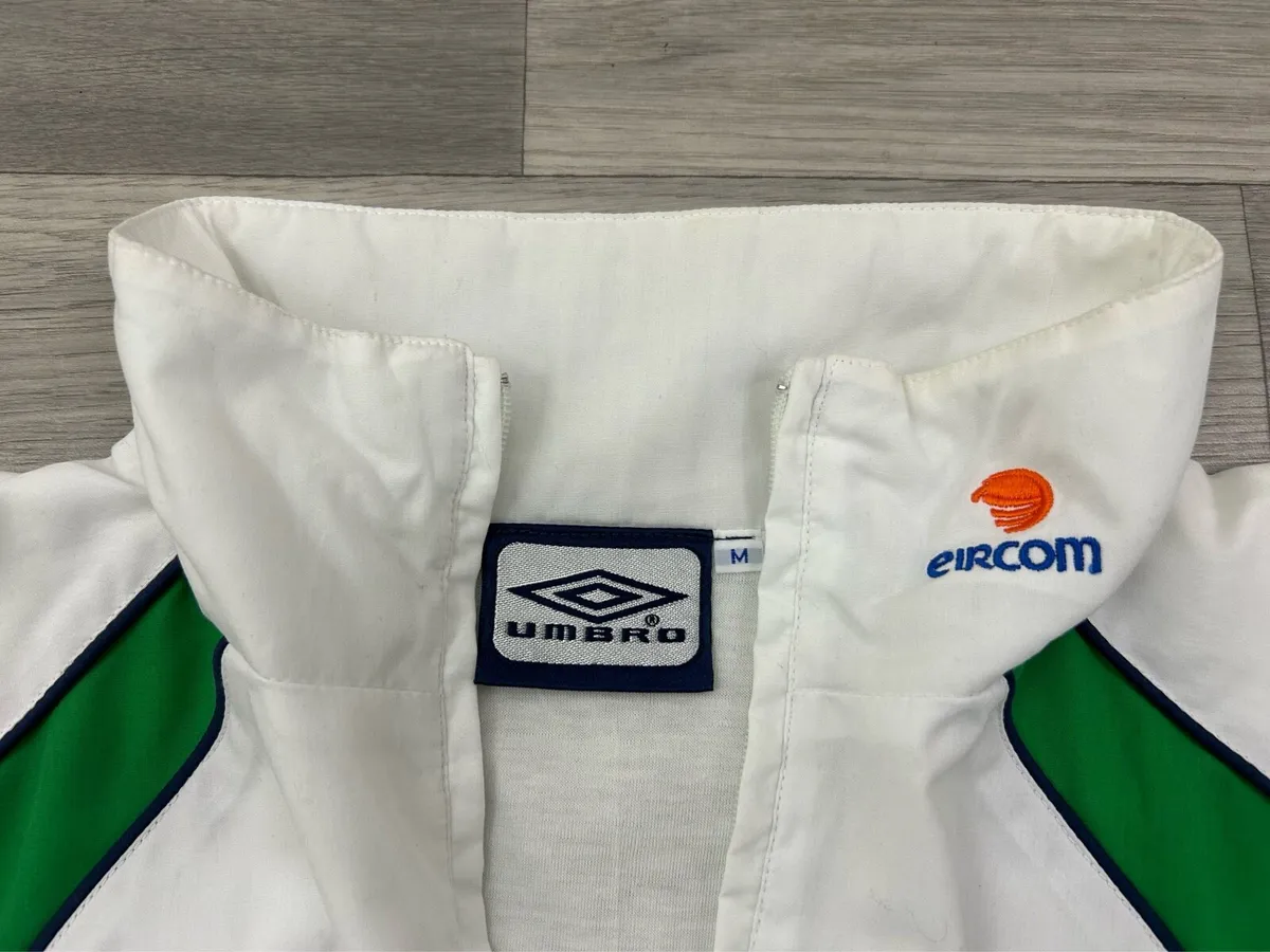 Vintage 90s Umbro Ireland Jacket Mens Medium - Image 4