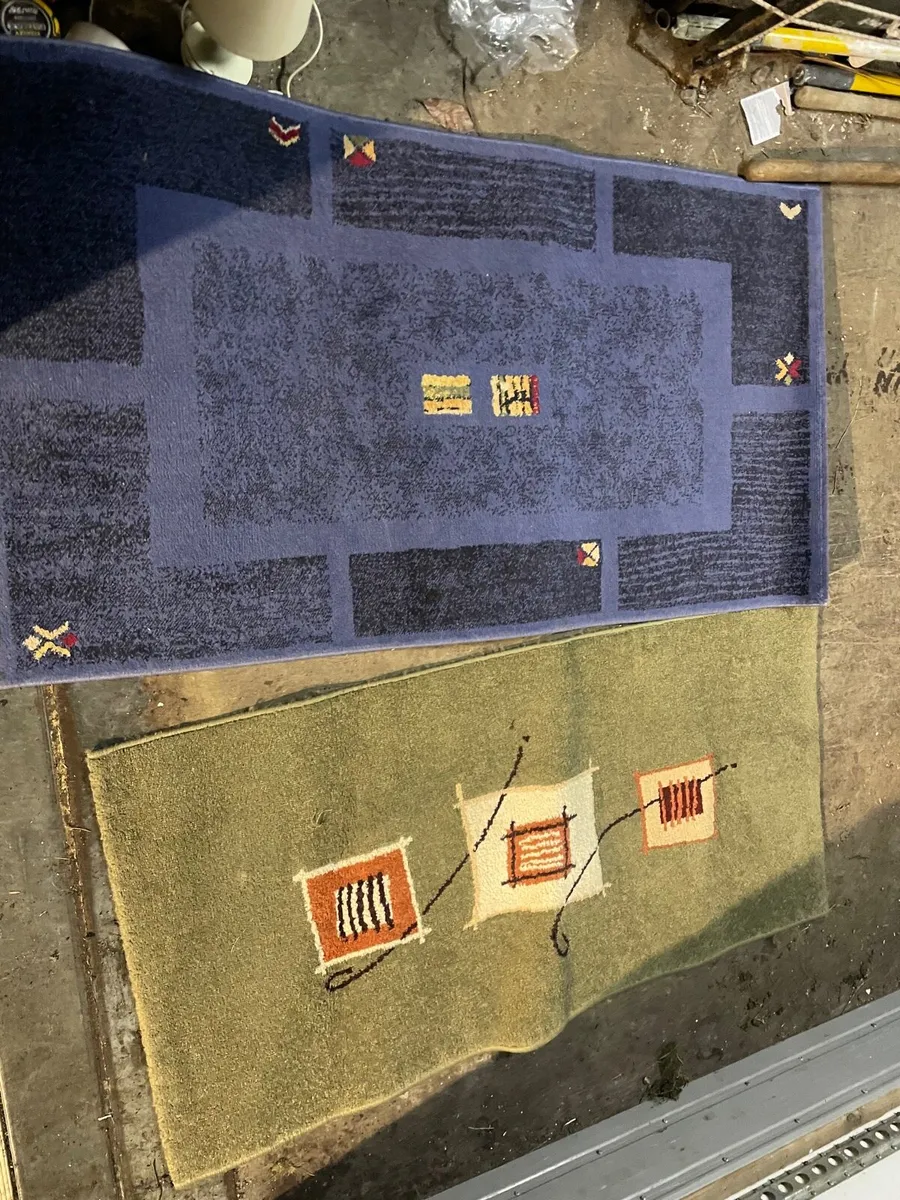 2 nice clean rugs €20 each 2 for €30 - Image 2