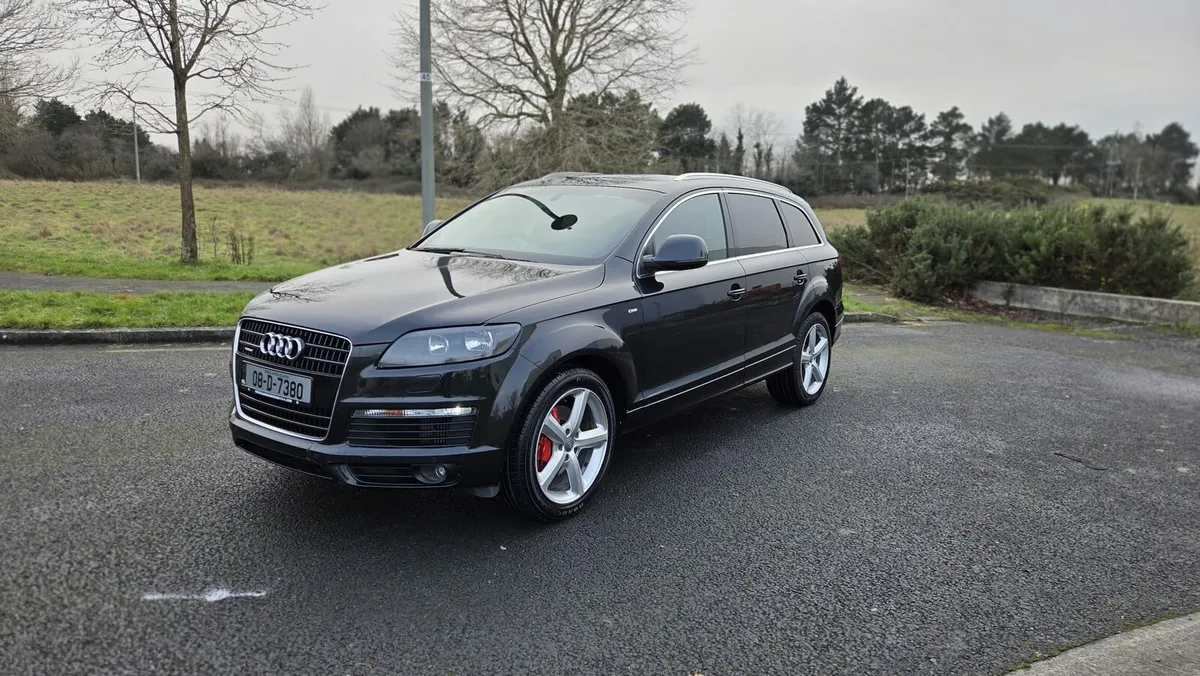 Audi Q7 Sline 7 seater Nct & Tax - Image 1