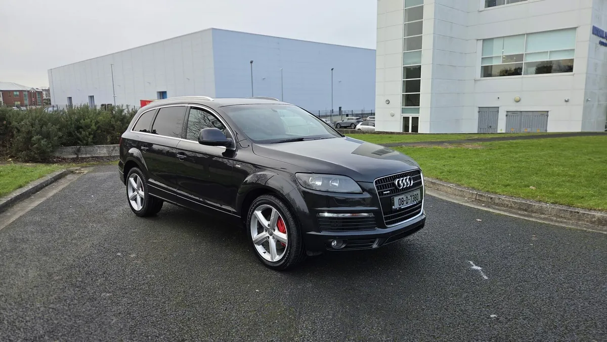 Audi Q7 Sline 7 seater Nct & Tax - Image 2