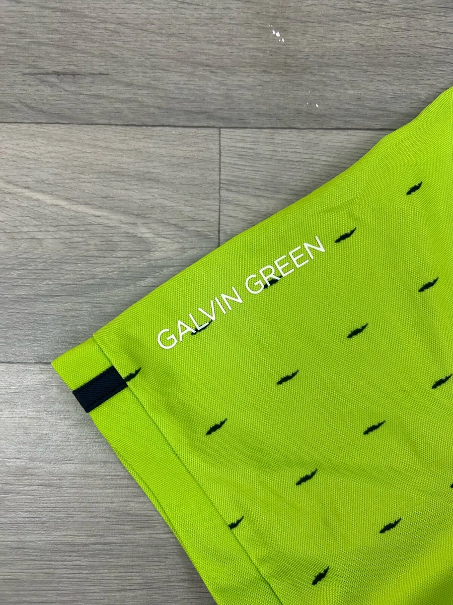 Galvin Green Patterned Golf Polo Shirt Mens XL - Image 3