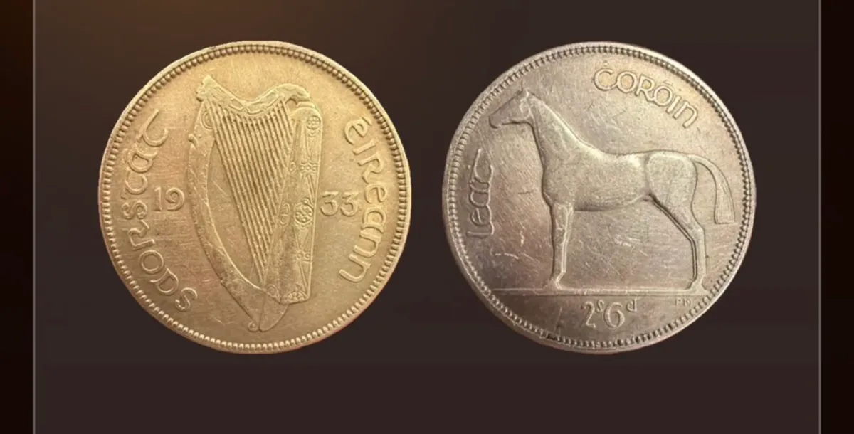 1933 Irish Silver Florin (2 Shillings) - Image 1