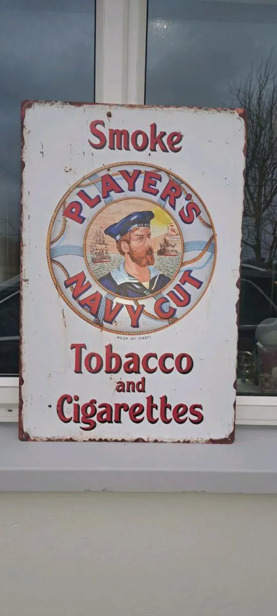 Large players metal sign - Image 1