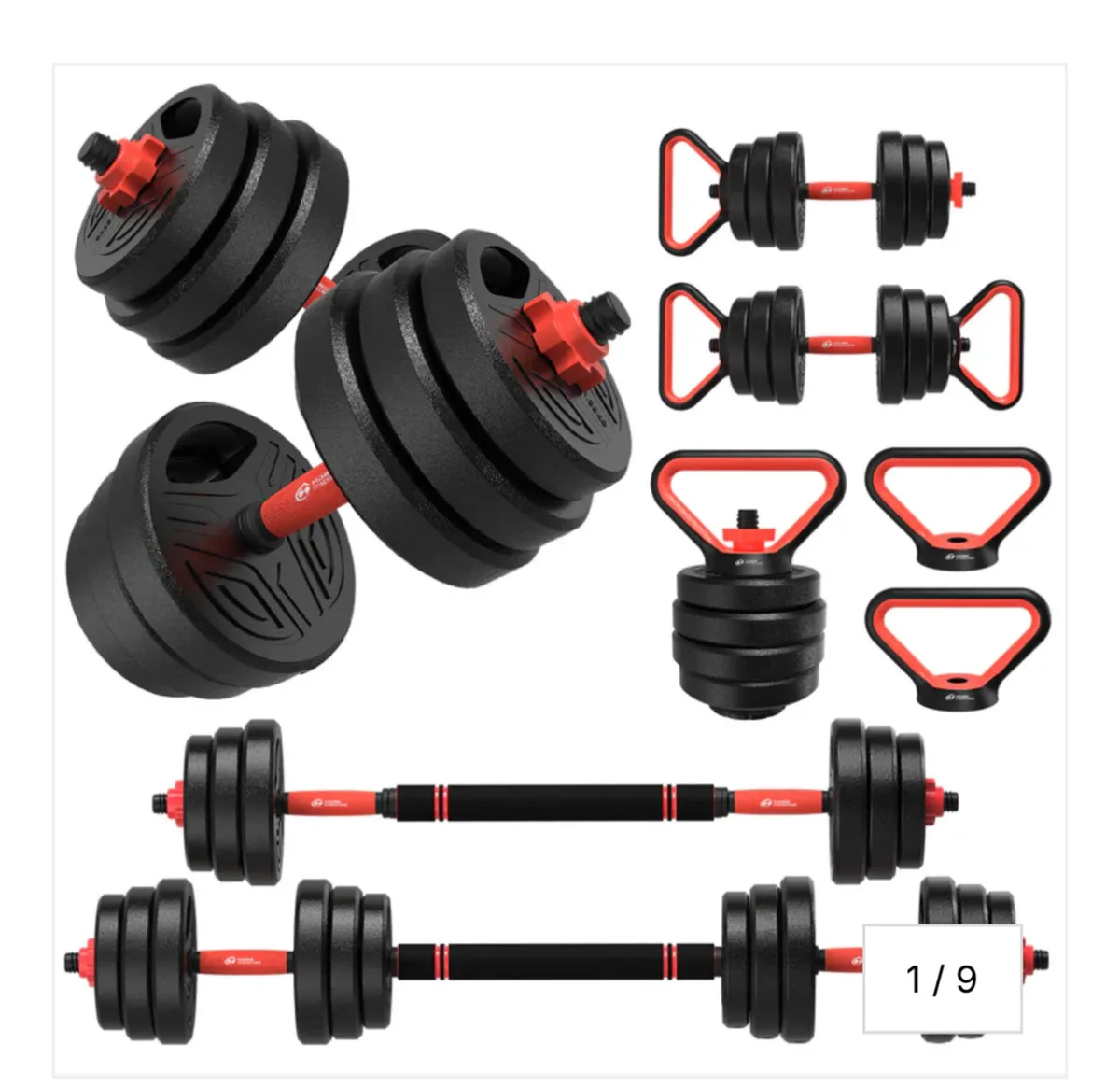 4 In 1 Multifunctional Dumbbell Set - Image 4